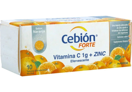 Cebioforte 1 Gr 10 Tabletas Eferves.