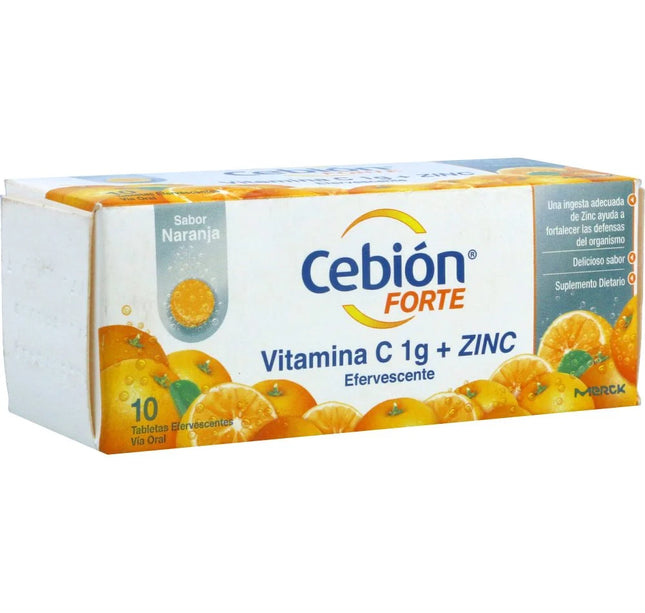 Cebioforte 1 Gr 10 Tabletas Eferves.