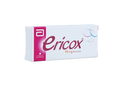 Ericox 90 Mg 14 Tabletas