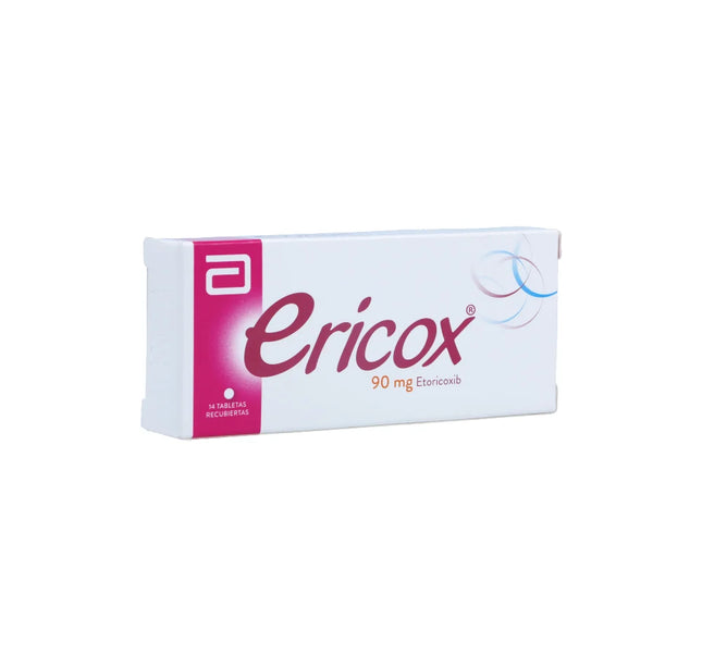 Ericox 90 Mg 14 Tabletas