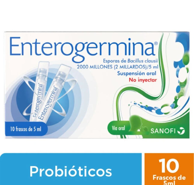 Enterogermina 5 Ml 10 Ampollas Bebibles