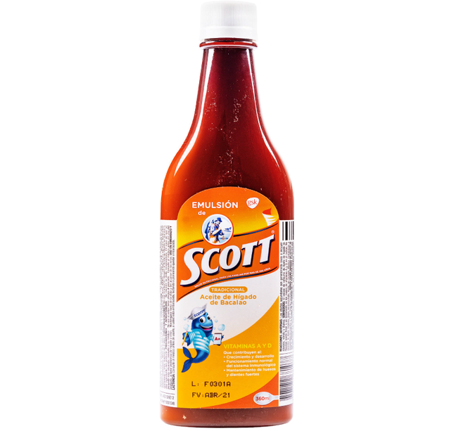 Emulsion Scott Cte 360 Ml