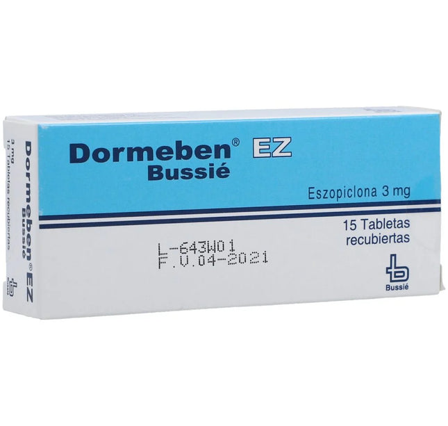 Dormeben Ez 3 Mg 15 Tabletas
