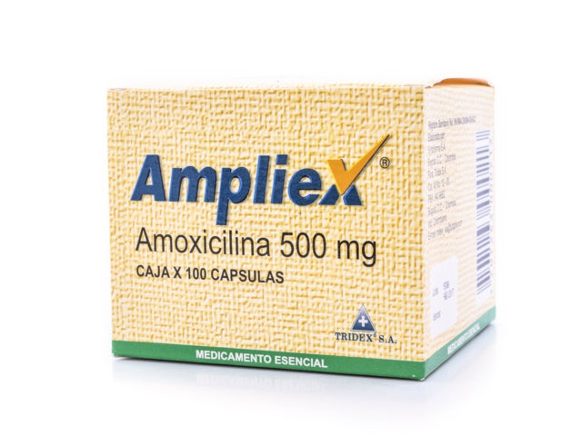 Ampliex 500 Mg 100 Capsulas
