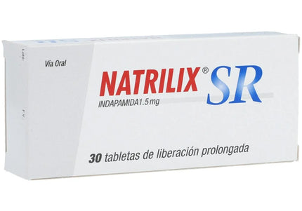 Natrilix Sr 1.5 Mg 30 Tabletas