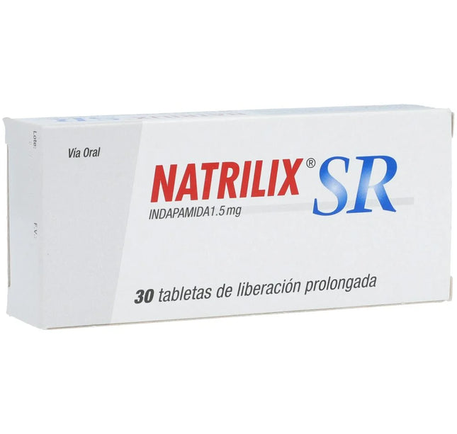 Natrilix Sr 1.5 Mg 30 Tabletas