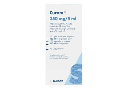 Curam 250 Mg Suspension 100 Ml