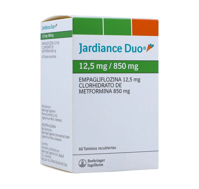Jardiance Duo 12.5/850Mg 60 Tabletas