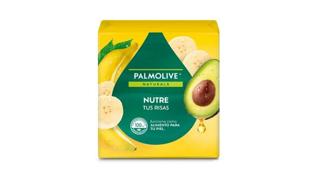 3 Jabones Palmolive Banana y Aguacate 110 Gr
