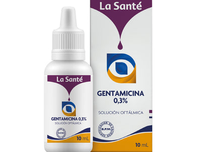 Gentamicina 0.3% Oftalmica 10 Ml LS