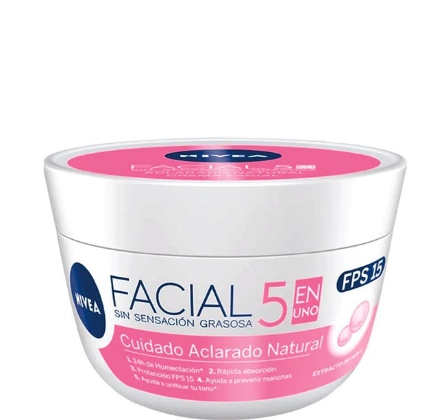 Crema Nivea Facial Cuidado To.Nat.200 Ml
