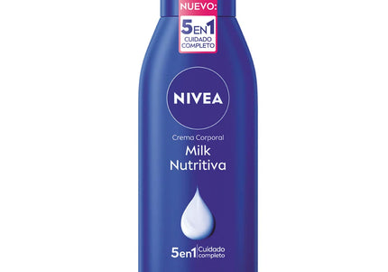 Crema Nivea Body Milk Nutriti (Almend)400Ml