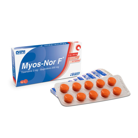 Myos-Nor F 2 Miligramos 20 Tabletas