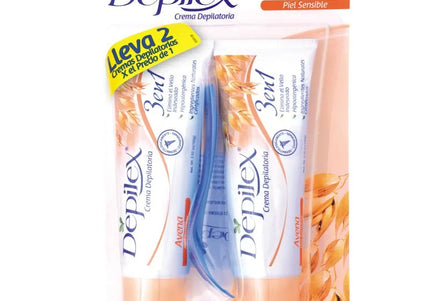 Crema Depilex 3 En 1 Piel Sensitive 100G 2X1