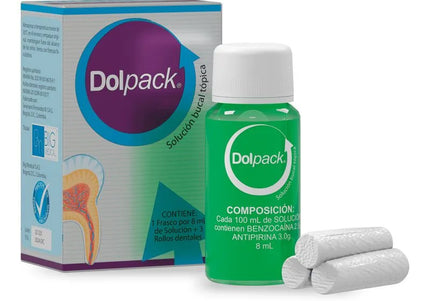 Calzas Dolpack 8 Ml  +3 Rollos Dentales
