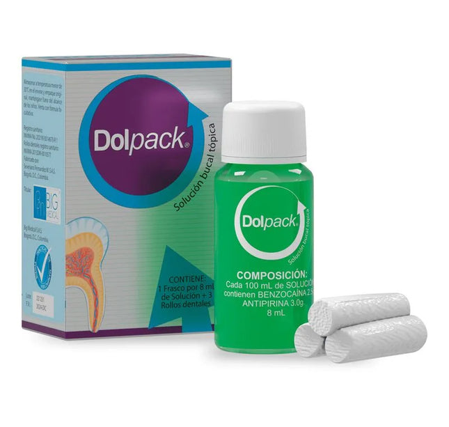 Calzas Dolpack 8 Ml  +3 Rollos Dentales