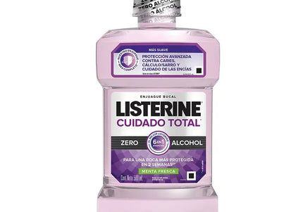 Listerine Cuidado Total Zero 500 Ml