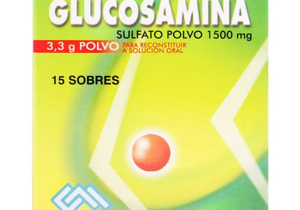 Glucosamina 1500 Mg 15 Sbs Naranja