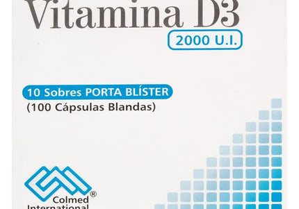 Vitamina D3 2000 Ui 100 Cap 10 Sbs