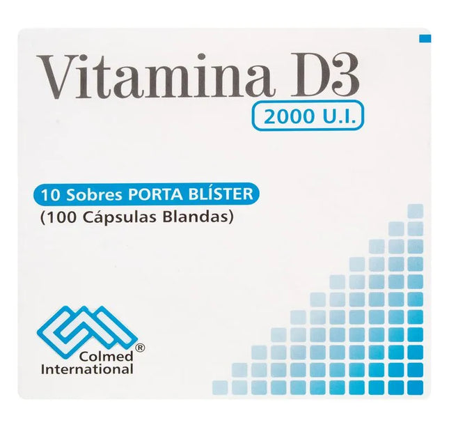 Vitamina D3 2000 Ui 100 Cap 10 Sbs