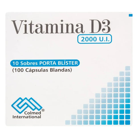 Vitamina D3 2000 Ui 100 Cap 10 Sbs