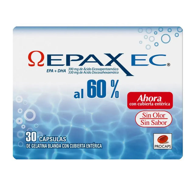 Epax 720 Mg Ec 30 Capsulas
