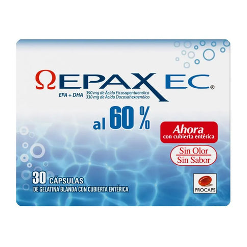 Epax 720 Mg Ec 30 Capsulas