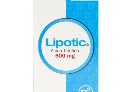 Lipotic 600 Mg 30 Tabletas