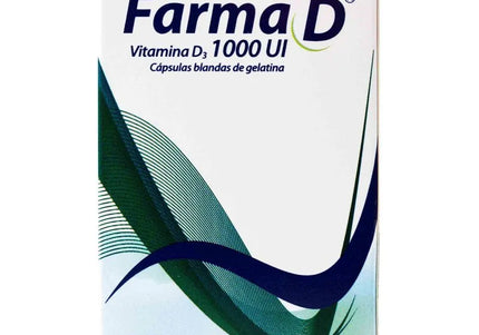 Farma D Vitamina D3 1000Ui 50 Capsulas