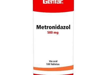 Metronidazol 500 Mg 100 Tabletas Gf