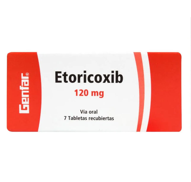 Etoricoxib 120 Mg 7 Tbs Gf