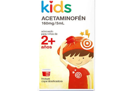 Acetaminofen Kids 160 Mg 90 Ml Gf