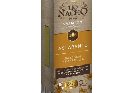 Champoo Tio Nacho Aclarante Jalea Real Manchas 415Ml