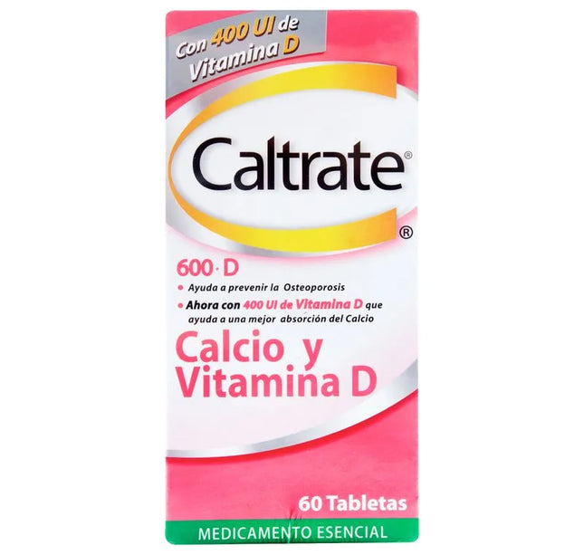 Caltrate D 600 Mg 400Ui 60 Tbs