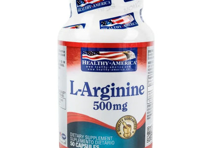 L-Arginine 500 Mg 50 Capsulas
