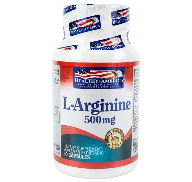 L-Arginine 500 Mg 50 Capsulas