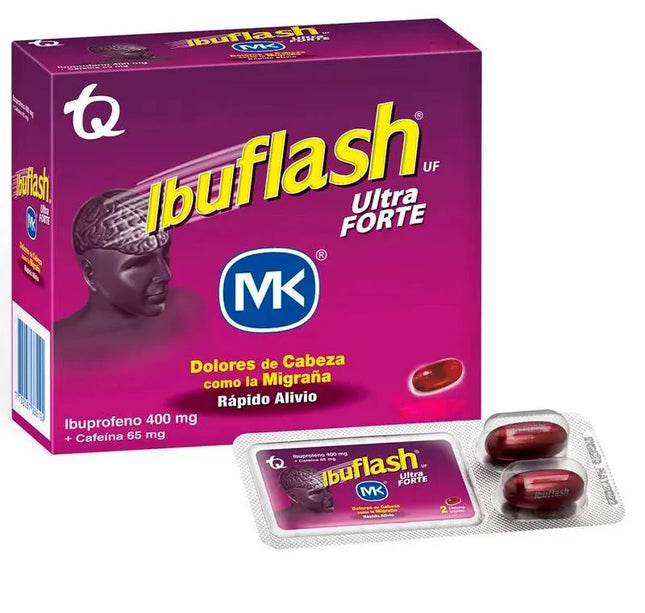 Ibuflash Ultra Forte 18 Capsulas