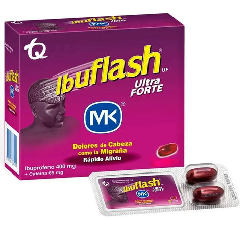 Ibuflash Ultra Forte 18 Capsulas
