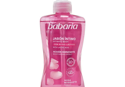 Jabón Intimo Babaria Rosa Mosqueta 300 Ml
