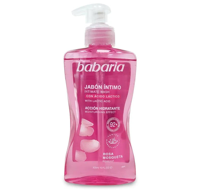 Jabón Intimo Babaria Rosa Mosqueta 300 Ml