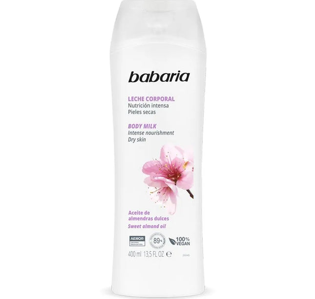 Crema Babaria Body Milk Almendras 400 Ml