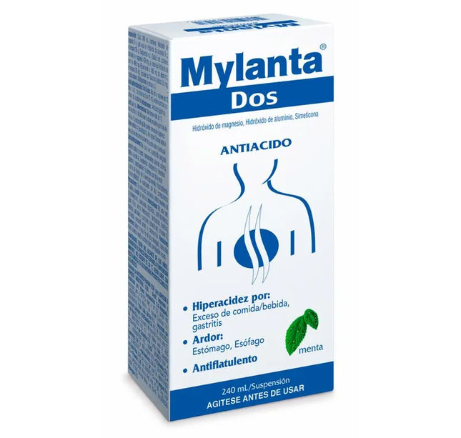MYLANTA DOS MENTA LIQUIDA 240 ML