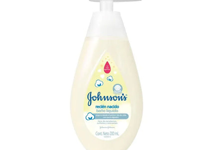 Baño Liquido Johnsons Baby Recién Nacido 200 Ml
