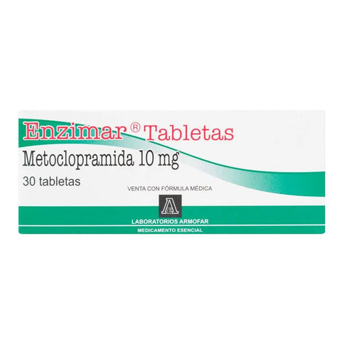 Enzimar 10 Mg 30 Tabletas