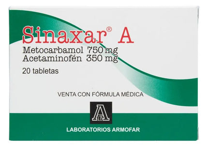 Sinaxar A 20 Tabletas