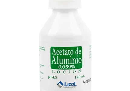 Acetato De Aluminio 120 Ml LC