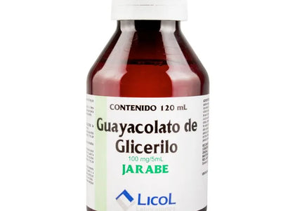 Guayacolato De Glicerilo 120 Ml LC