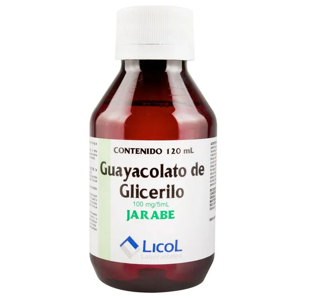 Guayacolato De Glicerilo 120 Ml LC