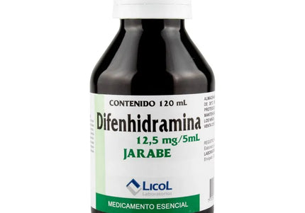 DIFENHIDRAMINA JARABE 120 ML LC