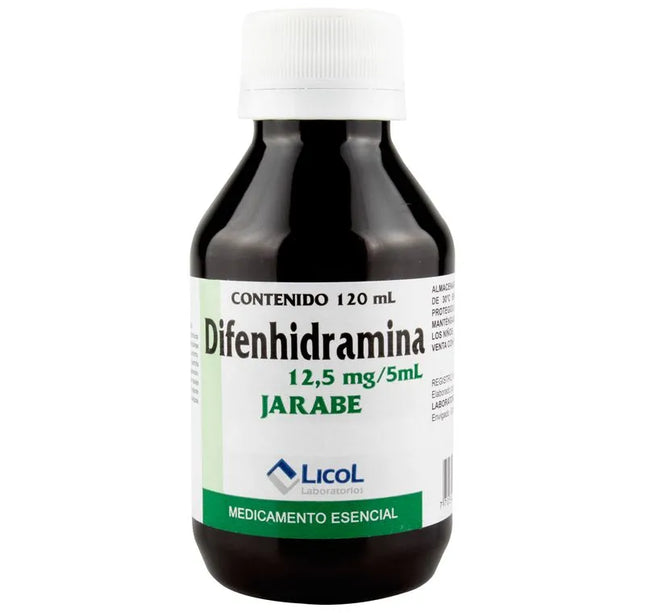 DIFENHIDRAMINA JARABE 120 ML LC
